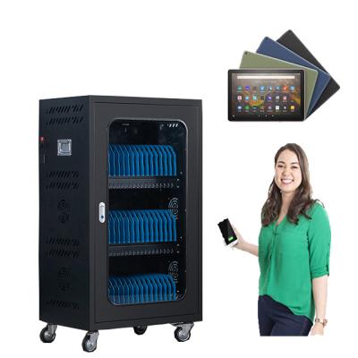 China School 40 Bay Laptop Trolley Cabinet or Trolley Tablet Battery Charging Bank Locker Filling Machine For Sale for sale