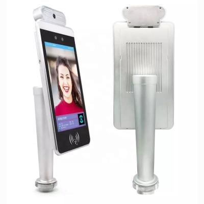 China time & Attendance Fast Time Attendance AI Face Recognition Fever Screening Body Tem Gauge For Door Entry for sale