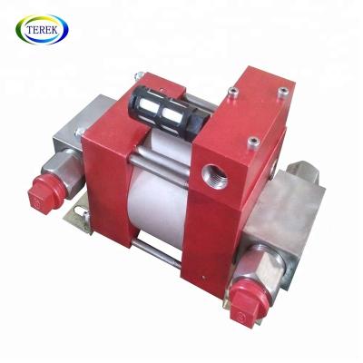 China Long Life High Capacity Pneumatic Booster Pump For High Pressure Liquid Injection Pressure Test for sale