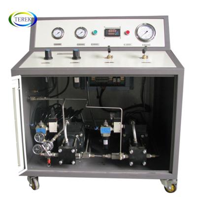 China High Efficiency 40 Bar Air Booster Pump Pneumatic High Pressure Control Cabinet for sale