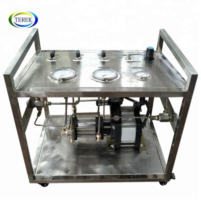 China Double filling acting high pressure refrigerant pump r500 series RTD high pressure refrigerant control cabinet for sale