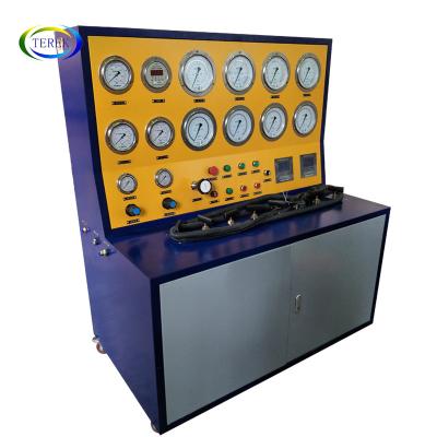 China Computer control automatic pneumatic safety relief valve test bench for valves manufacturer TVT-40-DN400-MC for sale