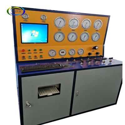 China DN15-DN400 range 600 bar max pressure safety valve test bench TVTA-25-DN400-CC for sale