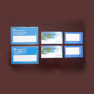 China Carboard Anti-Blue Ray Glasses Screen Map for sale