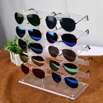 China PVC Sunglasses Counter Display Stand for sale