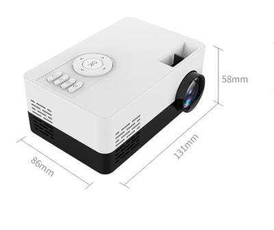 China Pico Mini Smart Hd Mobile Phone Projector Cinema Projector Digital Projector Led Light 1500 Lumen LCD Lens / Manual Focus Lianjixing for sale