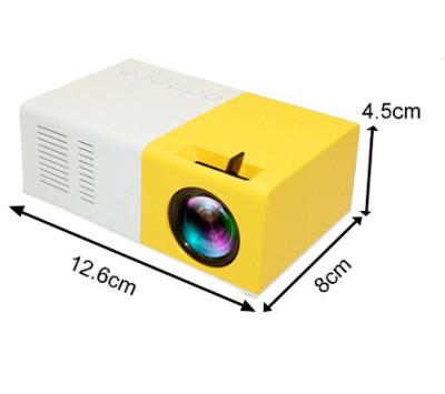 China Hot-selling Pico Mini J9 Home Theater Portable Projector Digital Projector LED 1500 Lumens Av/Audio X1; HDMIX1; USB X1; X1 mini sd lcd for sale