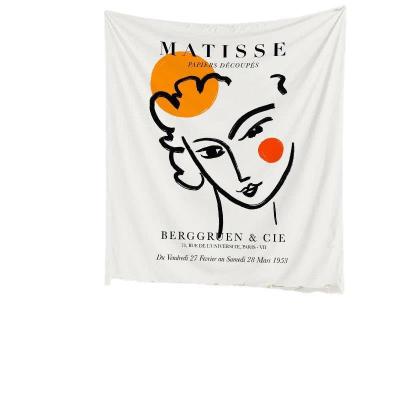 China Custom Wall Hanging Art Blank Tapestry Home Decor Logo Printed Personalized Designs Cheap Transitional Factory Wall Tapestry for sale