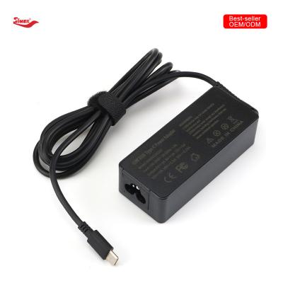 China Bestselling OEM/ODM 45W 20V 2.25A TYPE-C LAPTOP Power Adapter For Lenovo Laptop AC Charger for sale