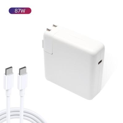 China Amazon Hot Sale OEM/ODM 87W 20.2V 4.3A LAPTOP Power Adapter Type-C for Apple Laptop Charging for sale