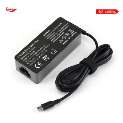 China Hot Selling 65W 20V 3.25A TYPE-C Laptop Notebook Power Desktop Adapter for Lenovo PC for sale