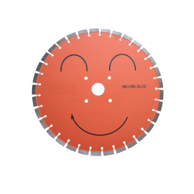 China YUESHEN 06-500 (smiley) Diamond Saw Blade 500mm for sale