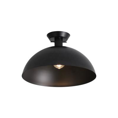 China Surface Mounted E27 Luxury Black Circle Shade Holder Hanging Decorative Round Office Lighting Modern Ceiling Lamp Fixture for sale