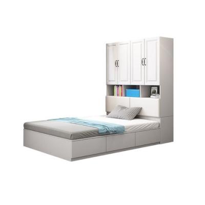 China Selling modern furniture kids storage cabinet beds for bedroom with drawers for sale