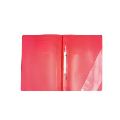 China Presentation soft edit file with plastic binder clip fastener for sale