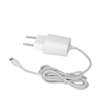 China Wall PLug Micro Mobile Phone Charger , 5V 2.4A Portable Ipod Charger for sale