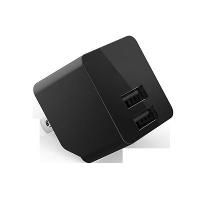 Cina ETL ha certificato il caricatore della parete di USB di 2 porti, 5 volt mini caricatore della parete di USB di 2,4 amp in vendita