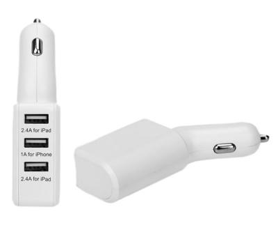 China 53.5g Multi Port USB Car Charger , CE / ROHS FCC Multiport USB Charger  for sale