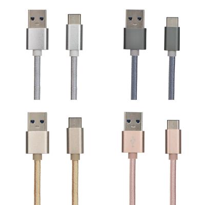 China Huaei/het Type C van Vivo/van Sansuang USB Kabel het Laden de Synchronisatie vlechtte Nylon Te koop