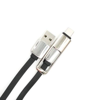 China 2- In -1 USB-C SB Type C Cable For Laptops Smart Phones Type-C  To USB 2.0 Type for sale