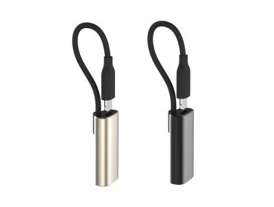 China 3.5mm Aux Headphone Apple USB Lightning Adapter , CE ROHS Iphone Micro USB Adapter for sale