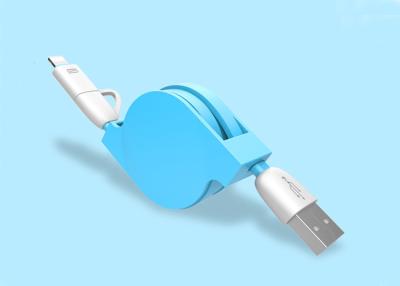 China 2 in 1 + Micro- Intrekbare het Laden en de Gegevenskabel van USB voor IPhone Te koop