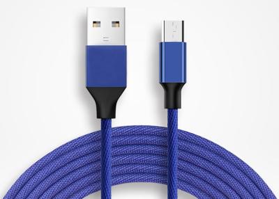 China 3.3Feet Nylon Braided Micro USB Data Cable Android Charging Cord for Samsung Galaxy S7 ​ for sale