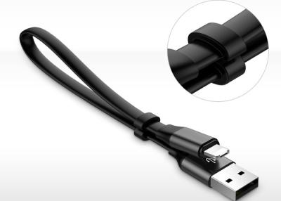 China Één Stop Omkeerbare Micro USB en Bliksem Vlakke Kabel voor Android/IPhone Te koop