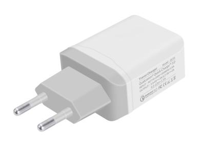 China AC100-240V Quick Mobile Phone Charger , Single USB Wall Charger For Multiple Devices for sale