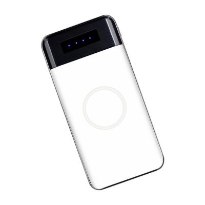 China Wireless Charger 10000 mAh  Polymer Power Bank for sale