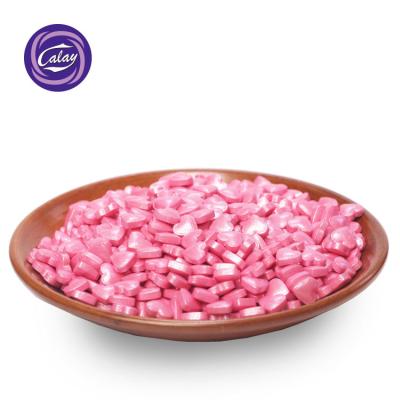 China Wholesale Kinds Pink Heart Candy, Edible Pink Heart Candy, Bakery Sprinkle Ingredients for sale