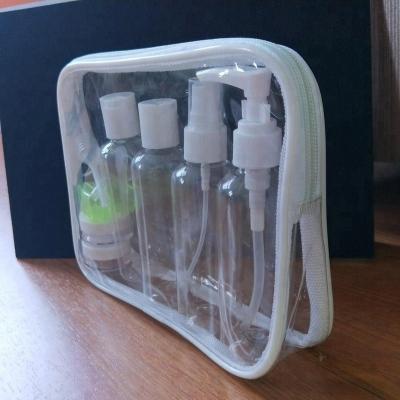 China Travel TSA Approved 3-1-1 Travel Bottle Toiletry Set Promotional for sale