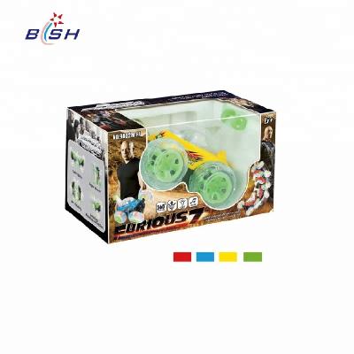 China RC hobby kids electric plastic toy rc stunt car with light and sound for sale