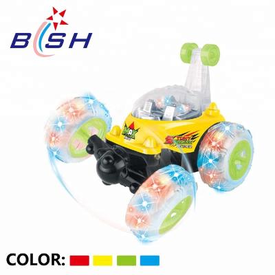 China Cute shape remote control model design rotating rc stunt rolling flexible car for sale for sale