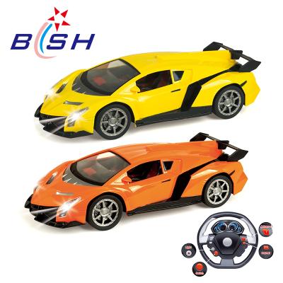 China Good quality eco-friendly toy kids 1:14 scale speed king rc car with steering wheel for sale