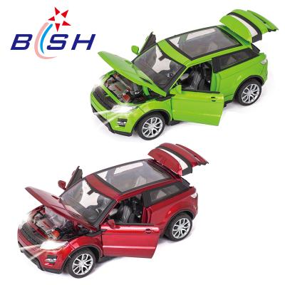 China New Design 1:24 Diecast Metal RC Car Model Four Open Doors With Safe Hardware for sale