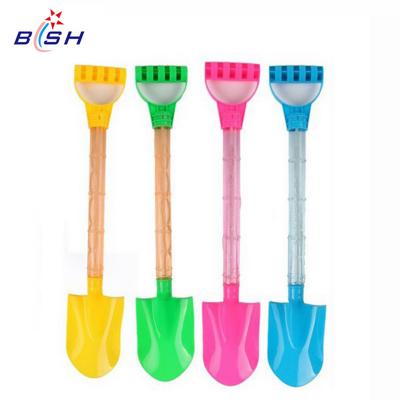 China Kids Plastic Summer Beach Plastic Bubble Stick Toys Shovel Toy for sale