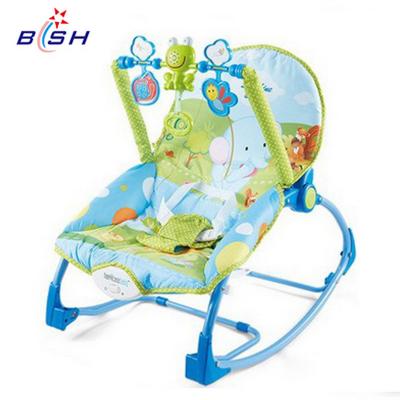 China Plastic High Quality Electric Baby Music Rocking Chair Rocker Bouncer Toy for sale