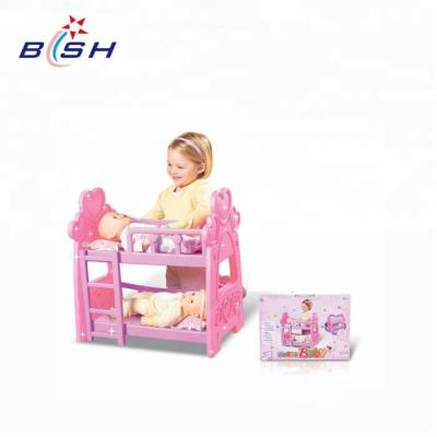 China MODEL TOY Baby Games Doll with bunk bed TJ14090330 for sale