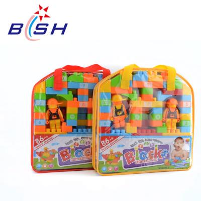 China DIY TOY 86PCS Kids Building Blocks Baby Toys for sale