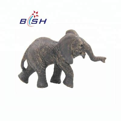 China Kids Toy Plastic African Elephant Educational Animal Animal Toy For Children for sale