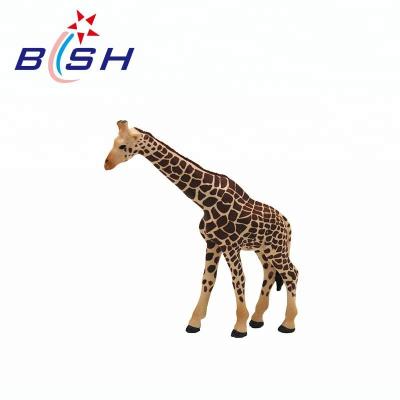 China Wild Animal Models Kids Toys Plastic Giraffe Zoo Toy Animals For Sale for sale