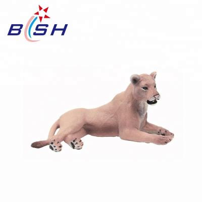 China Wild animal models lion educational plastic wild animal toy for sale for sale