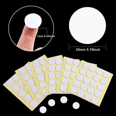 China Heat Resistance Double Sided Candle Making Double Sided Sticker Easy Peeling Candle Wick Stickers For Candle Making for sale