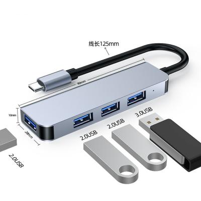 China Hot Selling Wholesale Shockproof Etree 4 in 1 Type C Hub USB C Adapter with USB Type-C for Tag etc. from MacBook for sale