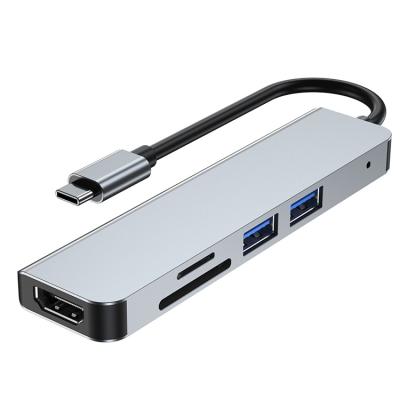 China Type C Hub Docking Station Usb 30 Usb C Hub 3.0 Type 5 In 1 For Macbook Pro 13 15 Pro Air PC Computer Accessories for sale