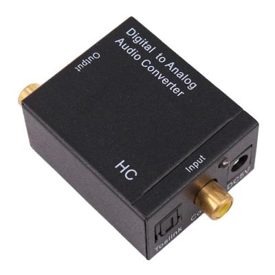 China Manufacturer New Products Digital to Optical Analog Audio Converter to Analog Audio Adapter Other Home Audio 3.5 Digital-Analog HC for sale