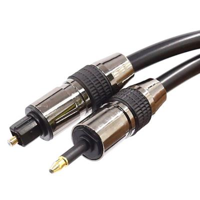 China From HDTV Factory Directly Sell Cable Optical Fiber Audio To Round 6.0mm Digital Optical Fiber For AMP Speaker Set Top Box for sale