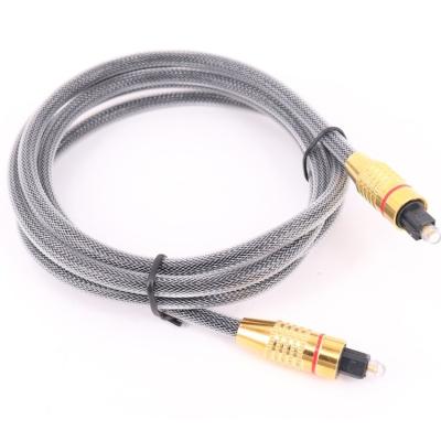 China COMPUTER S/PDIF Port 24k Gold Plated Connectors Optical Digital Toslink Audio Cable For Home Theater Sound Bar TV Ps4 for sale