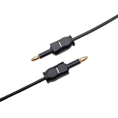 China Multimedia Slim 3.5mm Fiber Optic Cable Mini Plug Optical Fiber Cable For Dvd, Cd, Mini Disc Player And Record for sale